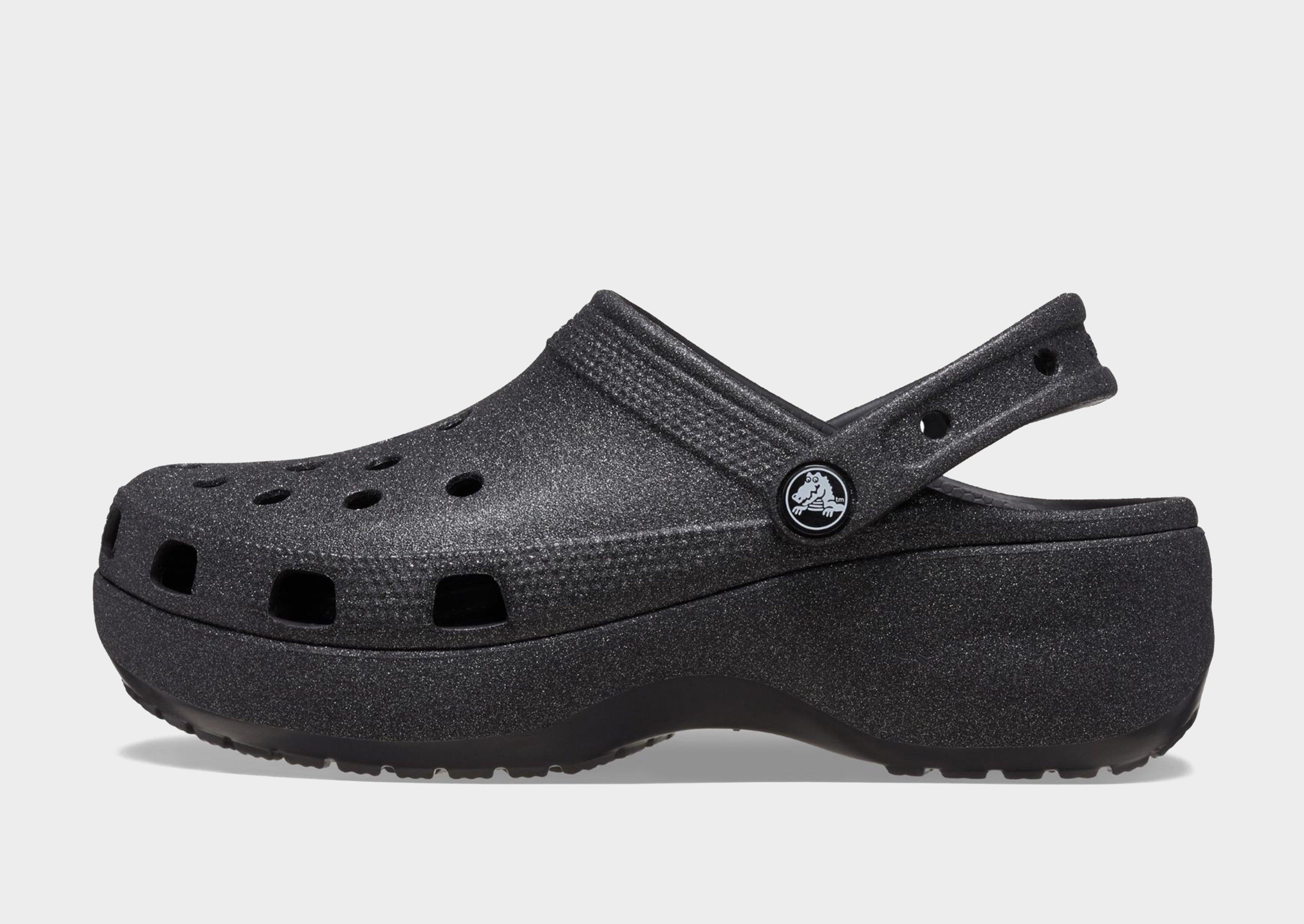 Crocs Classic Platform Glitter Clog Women's