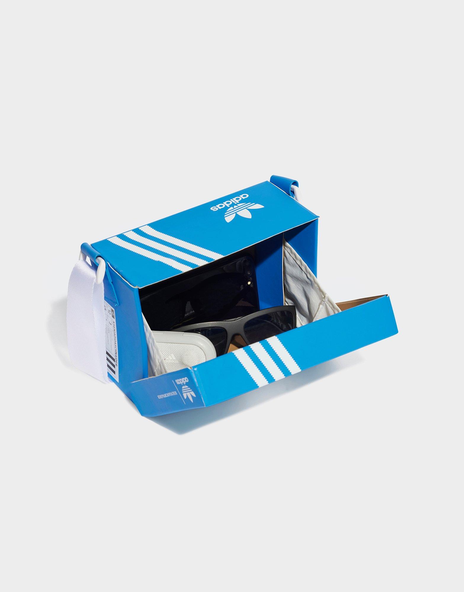 adidas gazelle silver green womens Adidas Originals Black & Red Shoebox Style PU Material Wallet  Birch Merch
